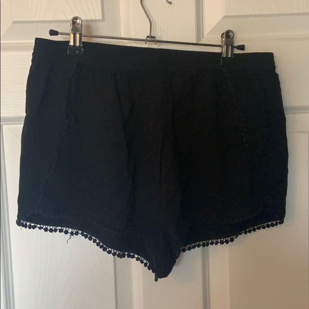Black shorts
